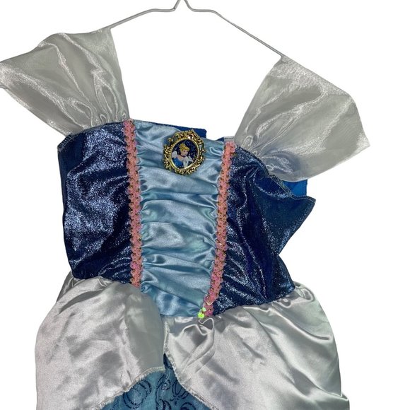 Disney Cinderella Dress Up Play Size 4 - 6X Blue - Picture 2 of 6